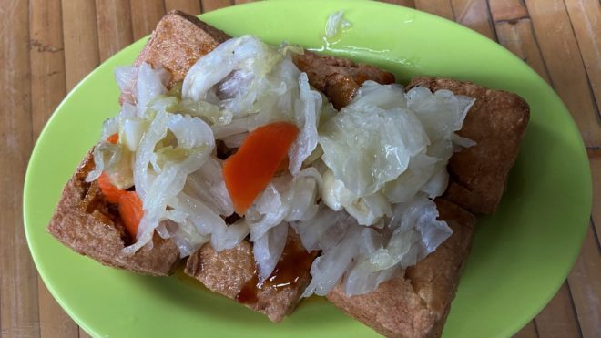 Stinky Tofu in Manzhou, Kenting - Taiwan