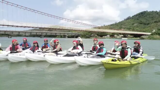 New choice for water activities in Kenting - Enjoy kayaking in Manzhou Gangkou