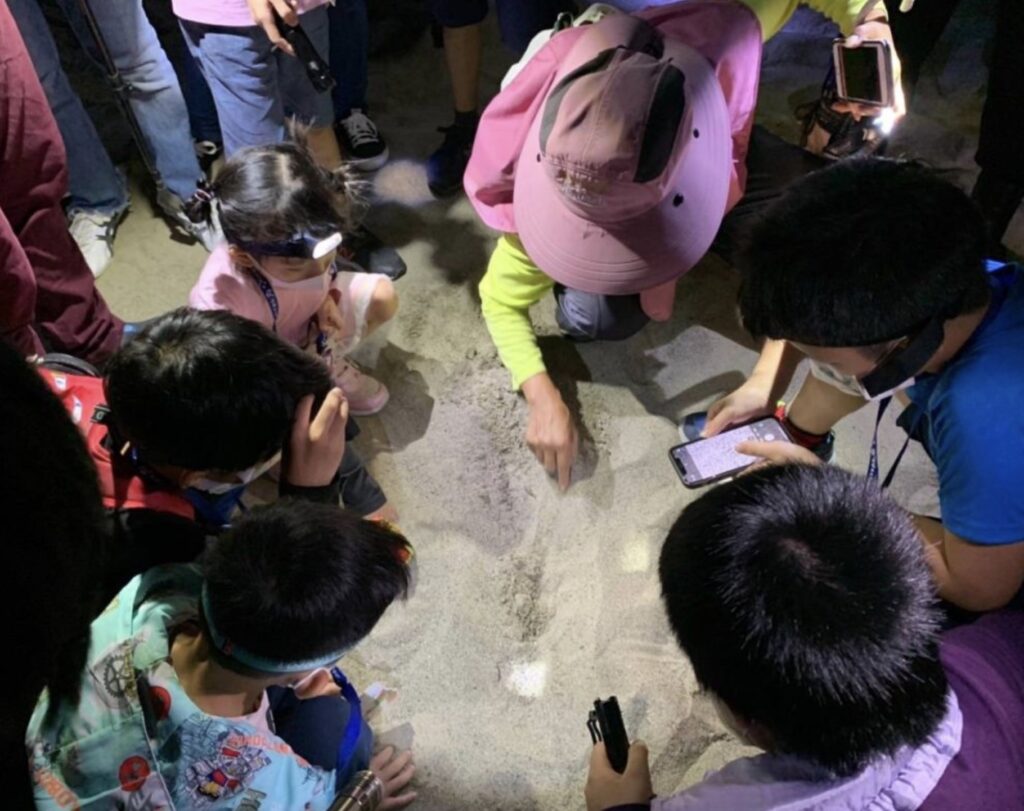 The crab conservation site is the best environmental education venue