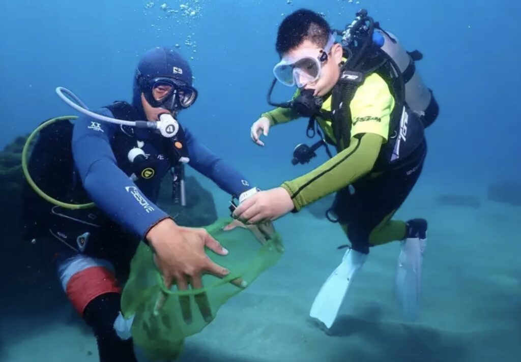 restoring the clean marine environment in kenting