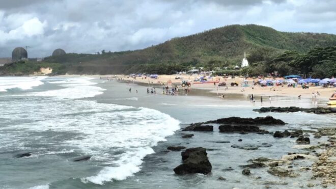 Typhoon Doksuri Aftermath in Kenting: Coastal Sand Washed Away!