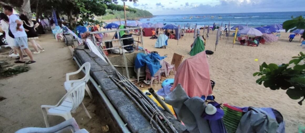Chaos on Nanwan Beach was just enough for authorities in Kenting