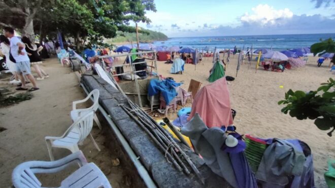 Chaos on Nanwan Beach was just enough for authorities in Kenting