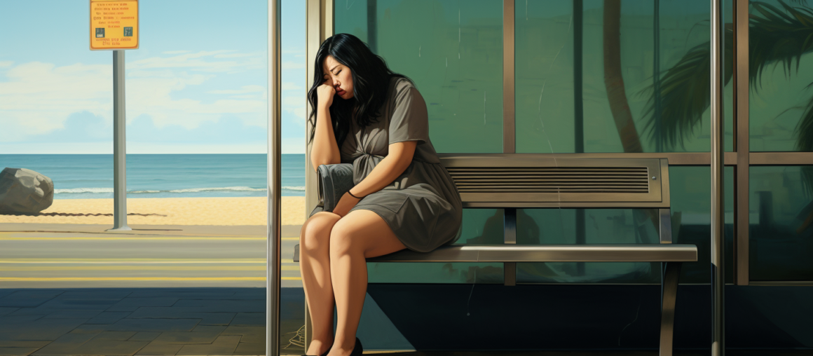 Women abandoned by an online friend on the way to Kenting