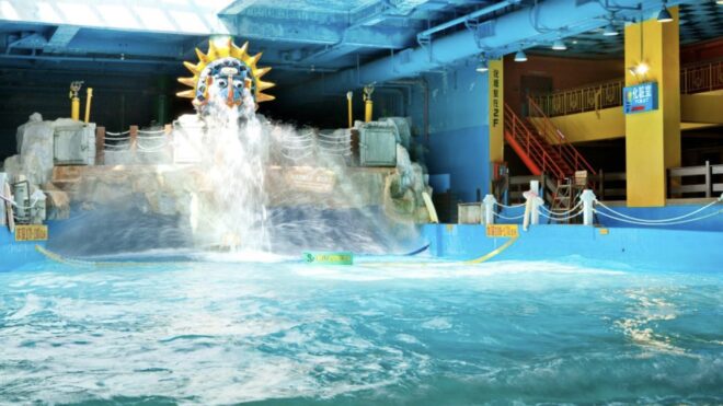 Kenting's only indoor water park, once underestimated, has achieved impressive results due to the unpredictable summer weather