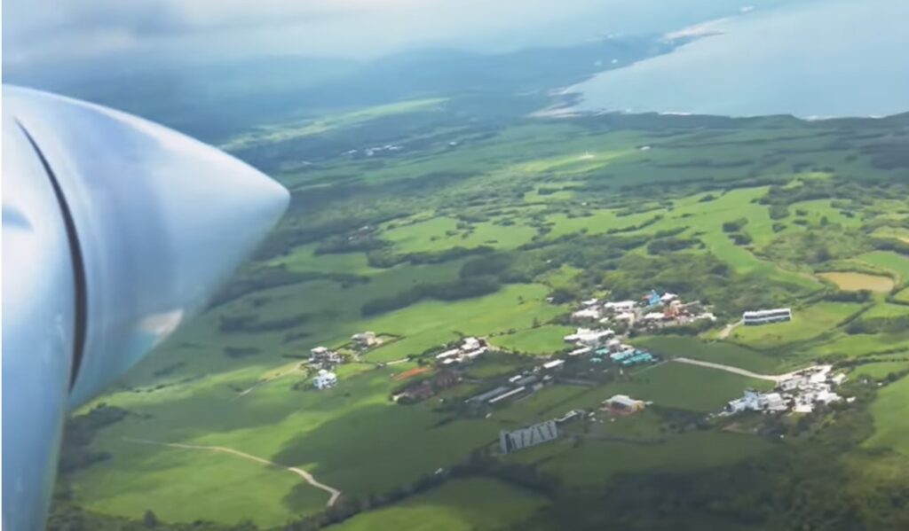 kenting view from airplane