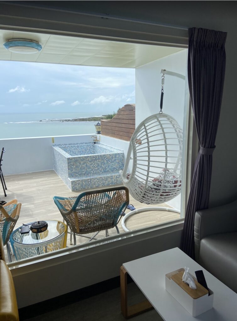 view from window kenting houwan hotel