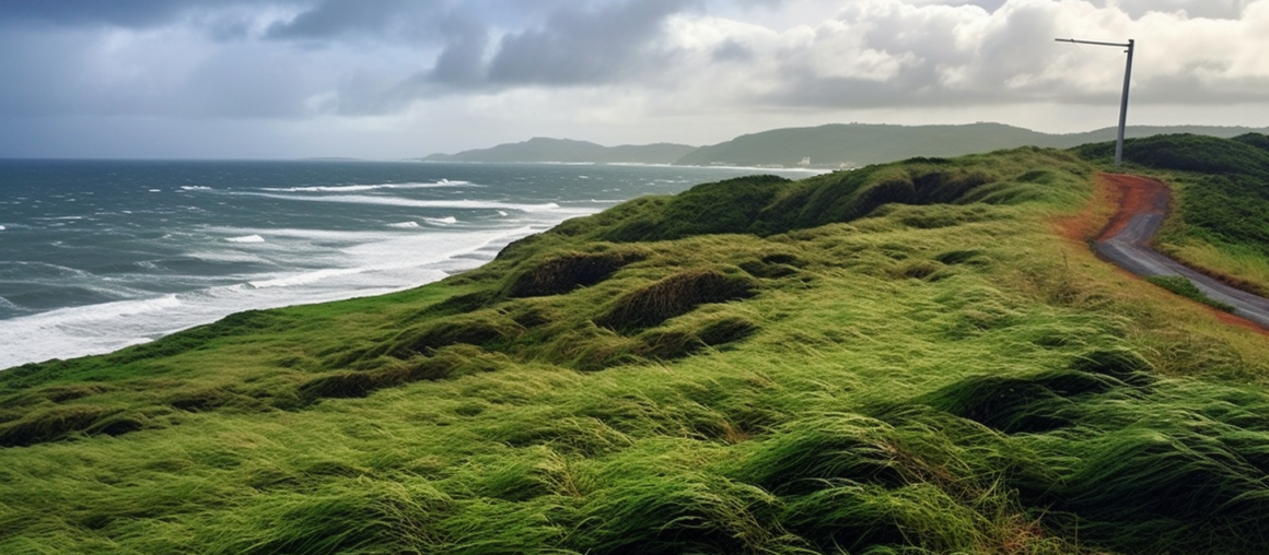 Downslope Wind Phenomenon in Kenting & Hengchun Peninsula