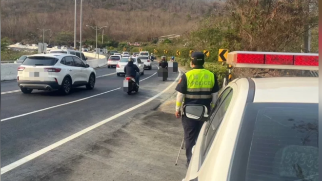 Summer Traffic Surge: 300+ Fines Issued for Slow Lane Violations on Ping E Highway to Kenting