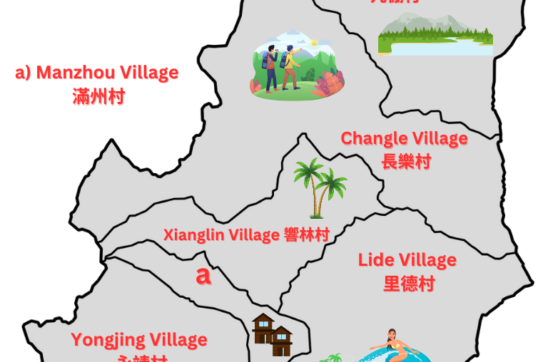 Manzhou Township Villages