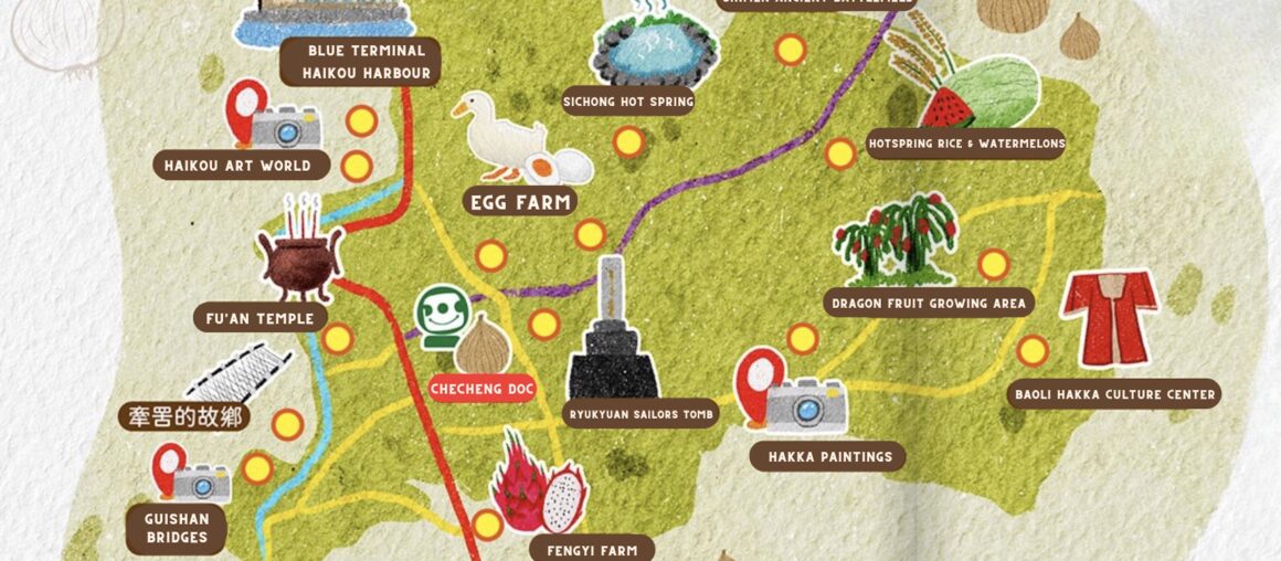 Checheng Tourist Map