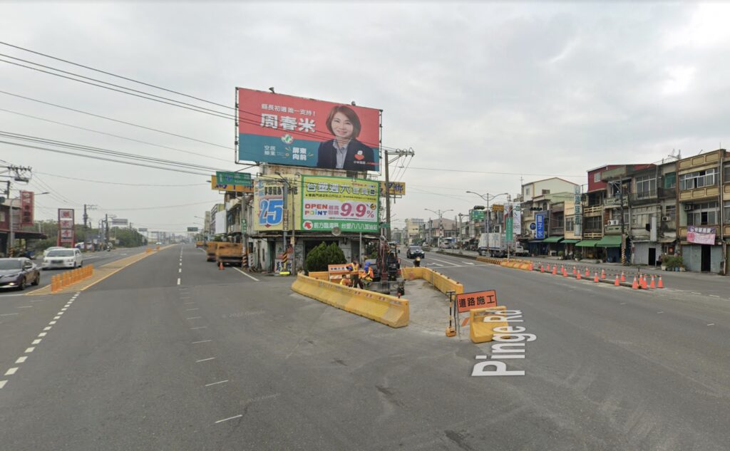 水底寮路口的交通