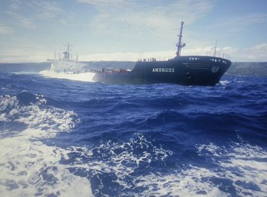 amorgos ship sinking