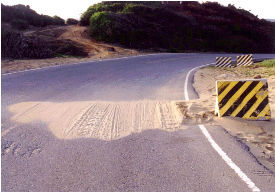 sand on road fengchuishac