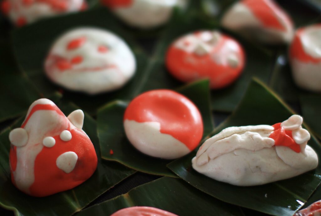 Red Turtle Cake (Rice Cake)
