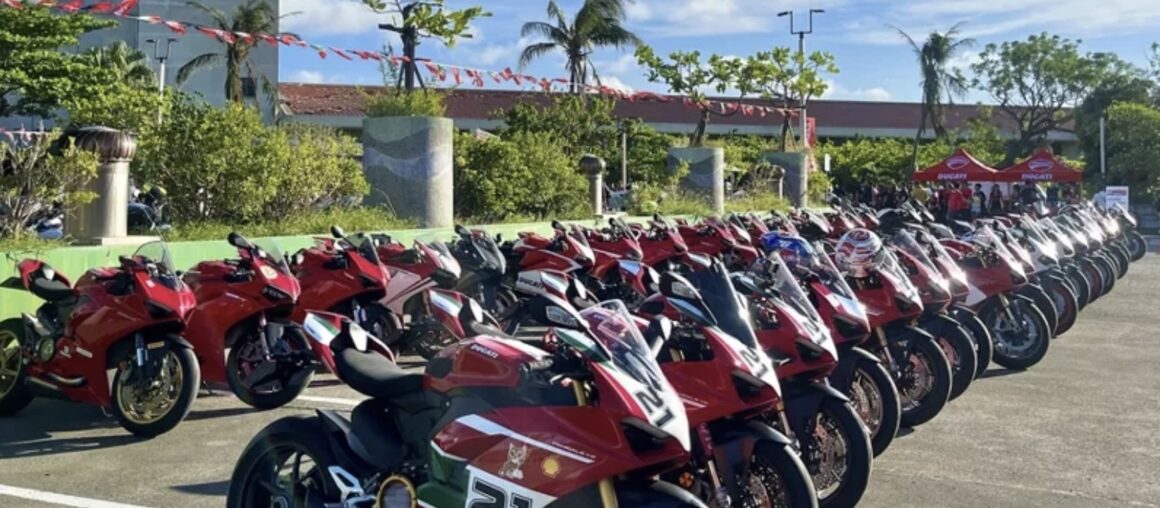 The Most Expensive Parking Lot in Kenting: DUCATI's Million-Dollar Bikes Hit Kenting