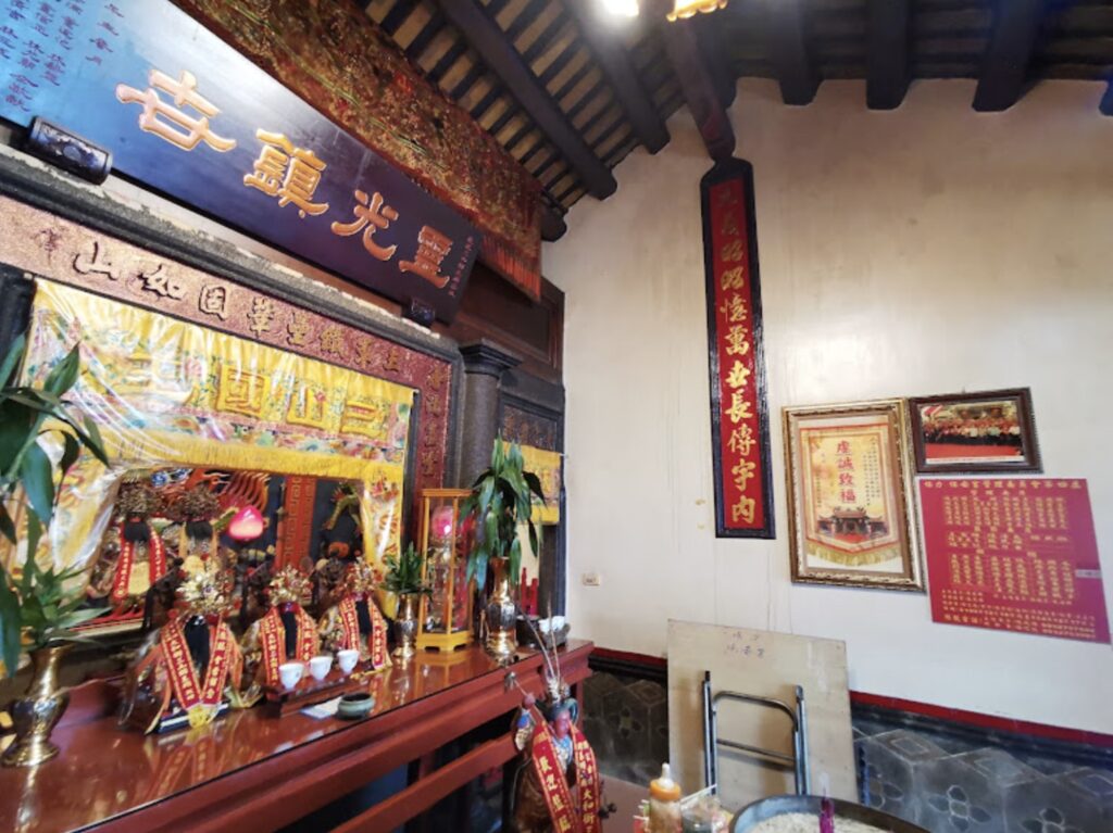 inside of the temple