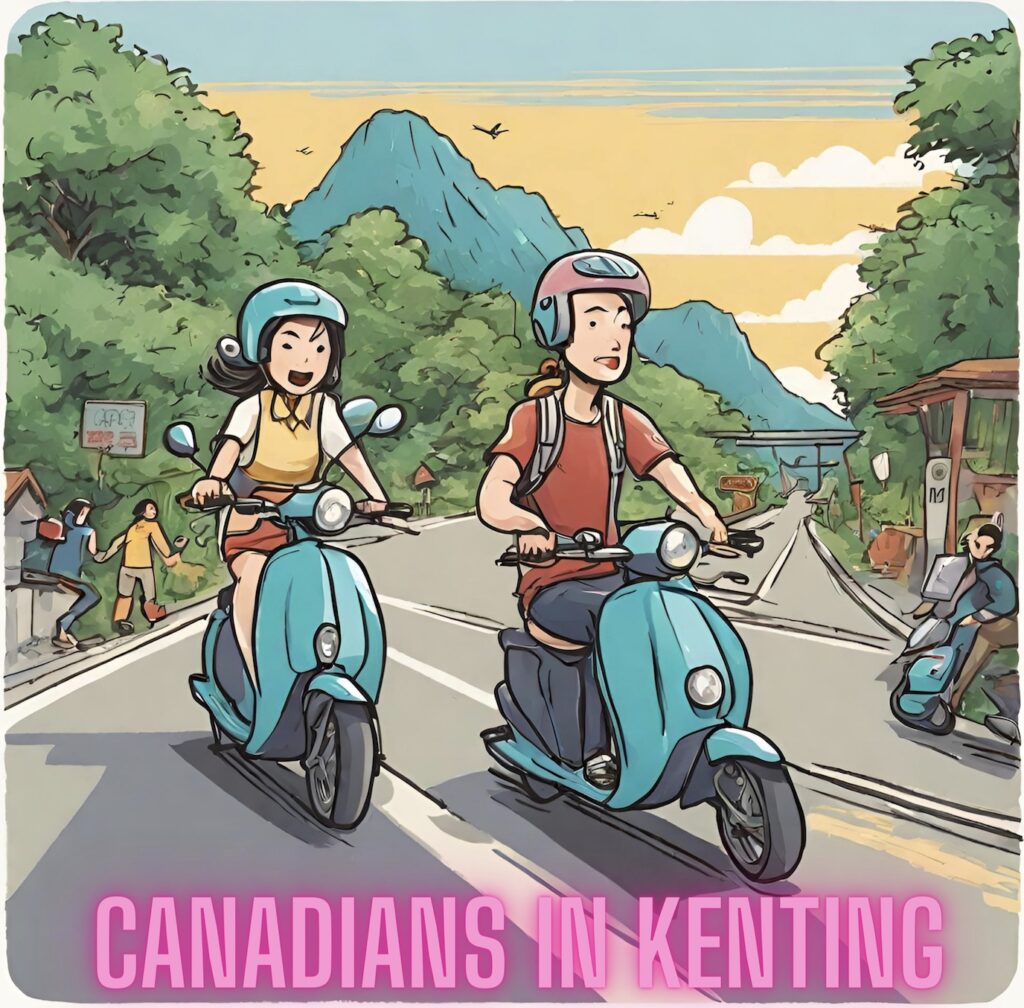 canadians in kenting