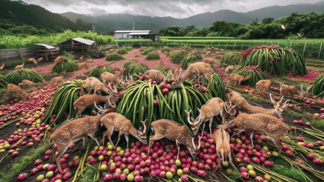Deer Disaster: Formosan Sika Invasion on Southern Taiwan Farms
