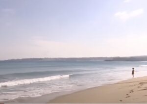 empty beach in kenting